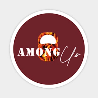 Among Us FIRE edition Magnet